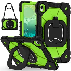 Elegant Tablet Protective Case with Satchel Stand - Available in 12 Colors for Tab S11 11 inch (Black Green)