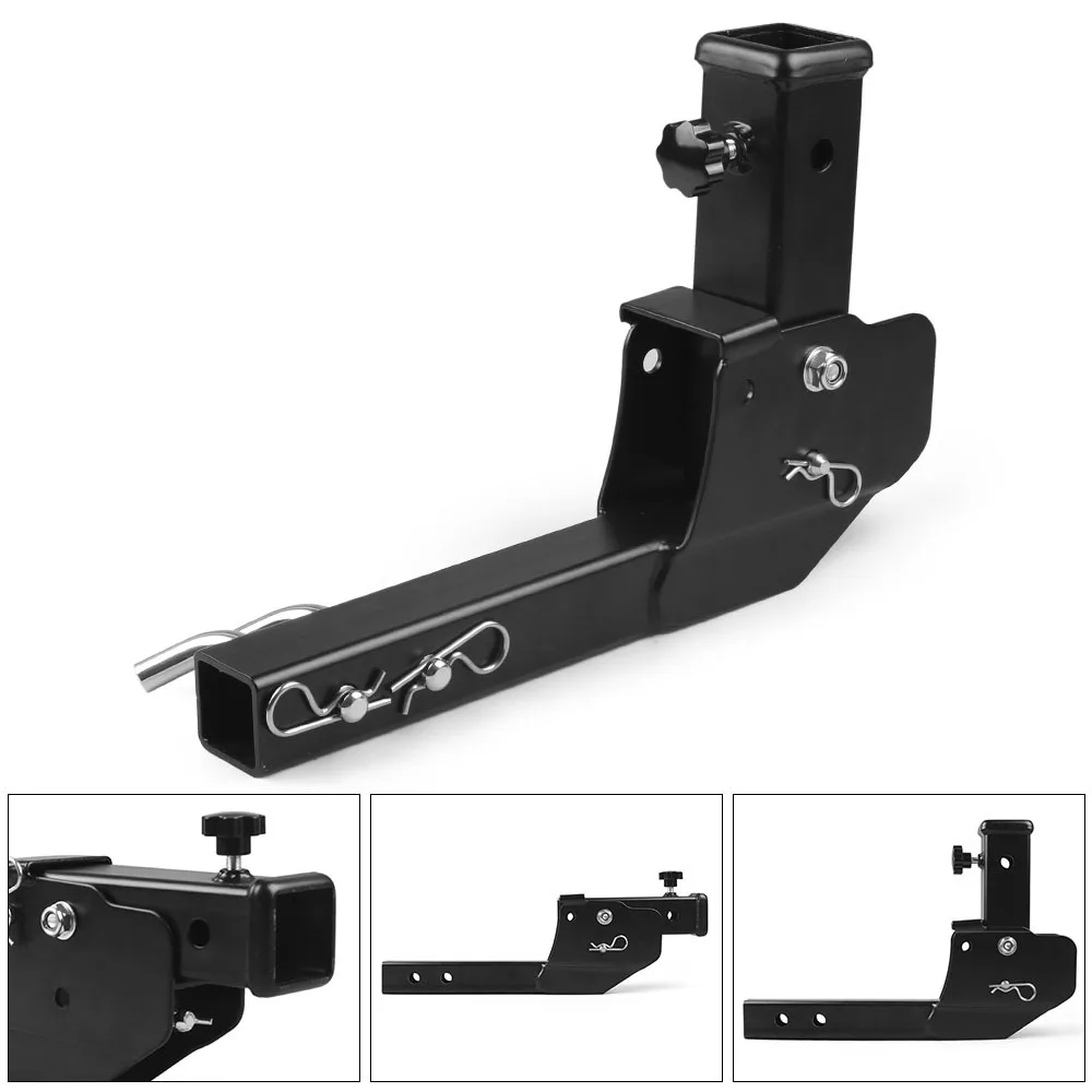 Folding Cargo Carrier Adapter For 2 Inch Trailer Hitches Mount