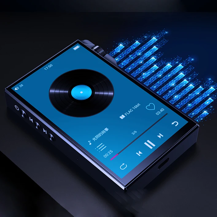 

Q8 Lossless HiFi Mp3 Player Open Android DAC DSD Built In 16GB MP3 Audiophile Music