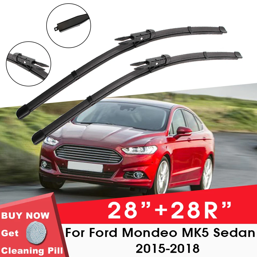 Car Wiper Front Window Windshield Rubber Silicon Gel Refill Wipers For