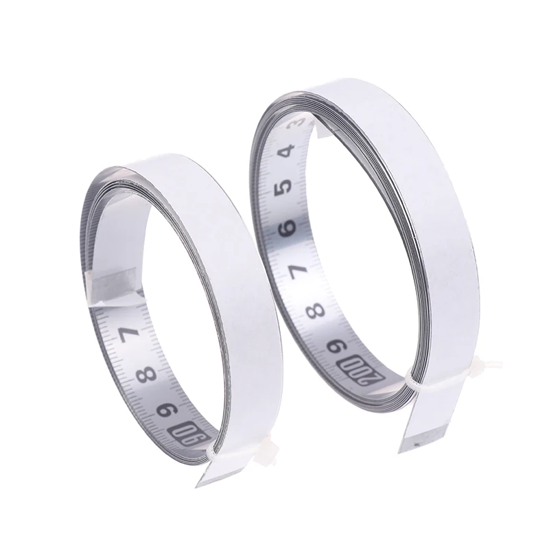 1/2M Precision Steel Rule Self-adhesive Tape Measure Steel Tape Ruler Metric Scale For T-track Router Table Saw Measuring Tools 1/2M Precision Steel Rule Self-adhesive Tape Measure Steel Tape Ruler Metric Scale For T-track Router Table Saw Measuring Tools