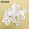30/50pcs 11mm 4 Hole Pearl Resin Buttons Sewing Scrapbooking Clothing Home Crafts Handmade Accessories Card Making DIY Decor 5