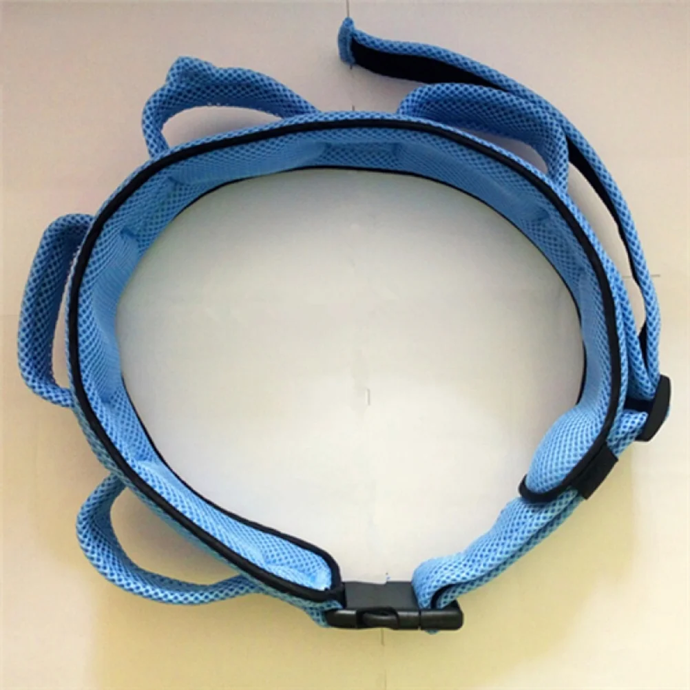 Medical Secure Transfer and Walking Giant Belt Safety Band for Old People (Blue) walking giant belt for patient 2
