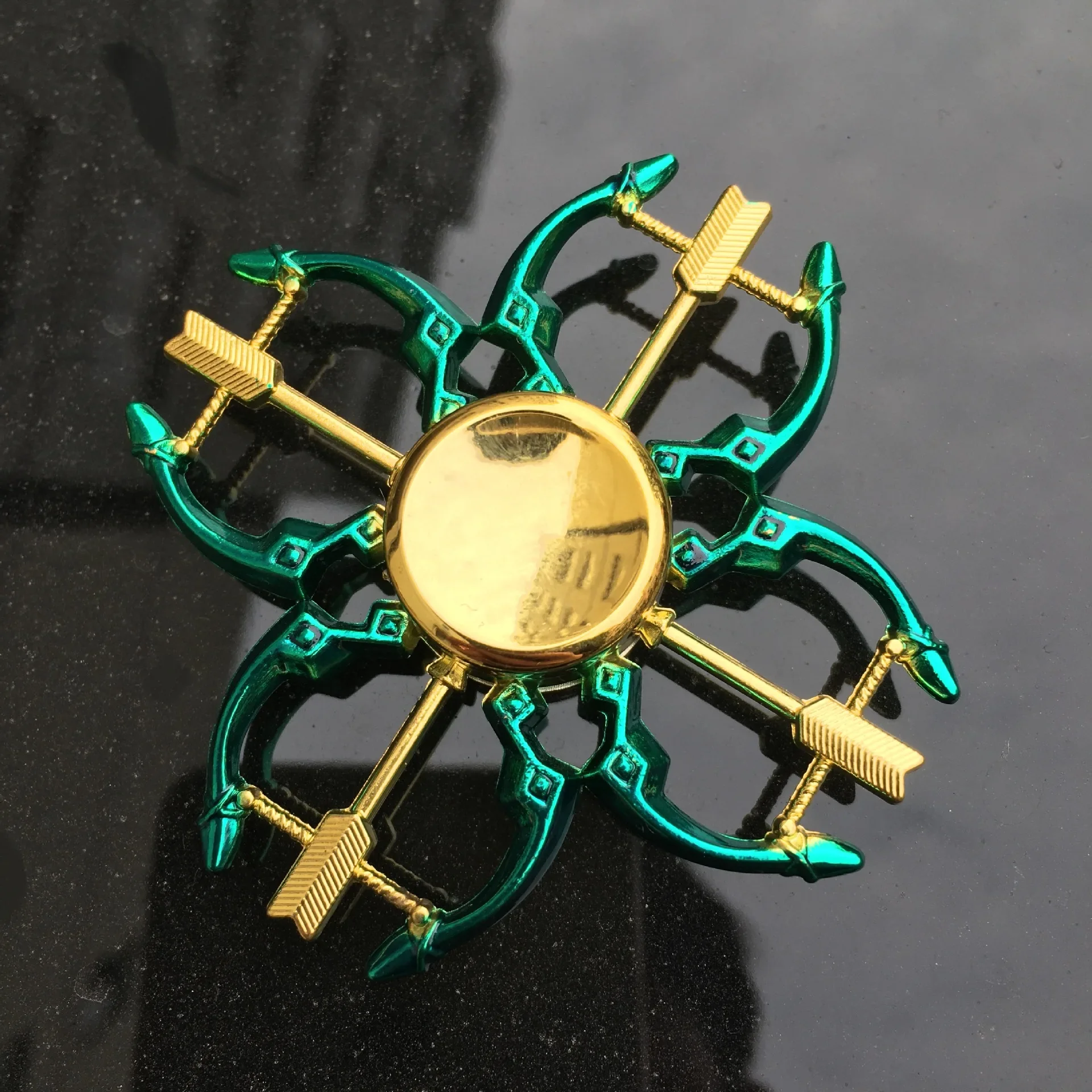 Premium Metal Fidget Spinner for Stress Relief and Relaxation - Perfect Gift for Adults