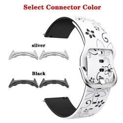 Laser Engraved Breathable Silicone Watch Band - Soft Replacement Wristband - Pixel watch 2 1 (White black)