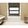 60-Inch Acrylic Alcove Tub with Right Hand Drain,Acrylic construction with fiberglass and resin reinforcement,White 1