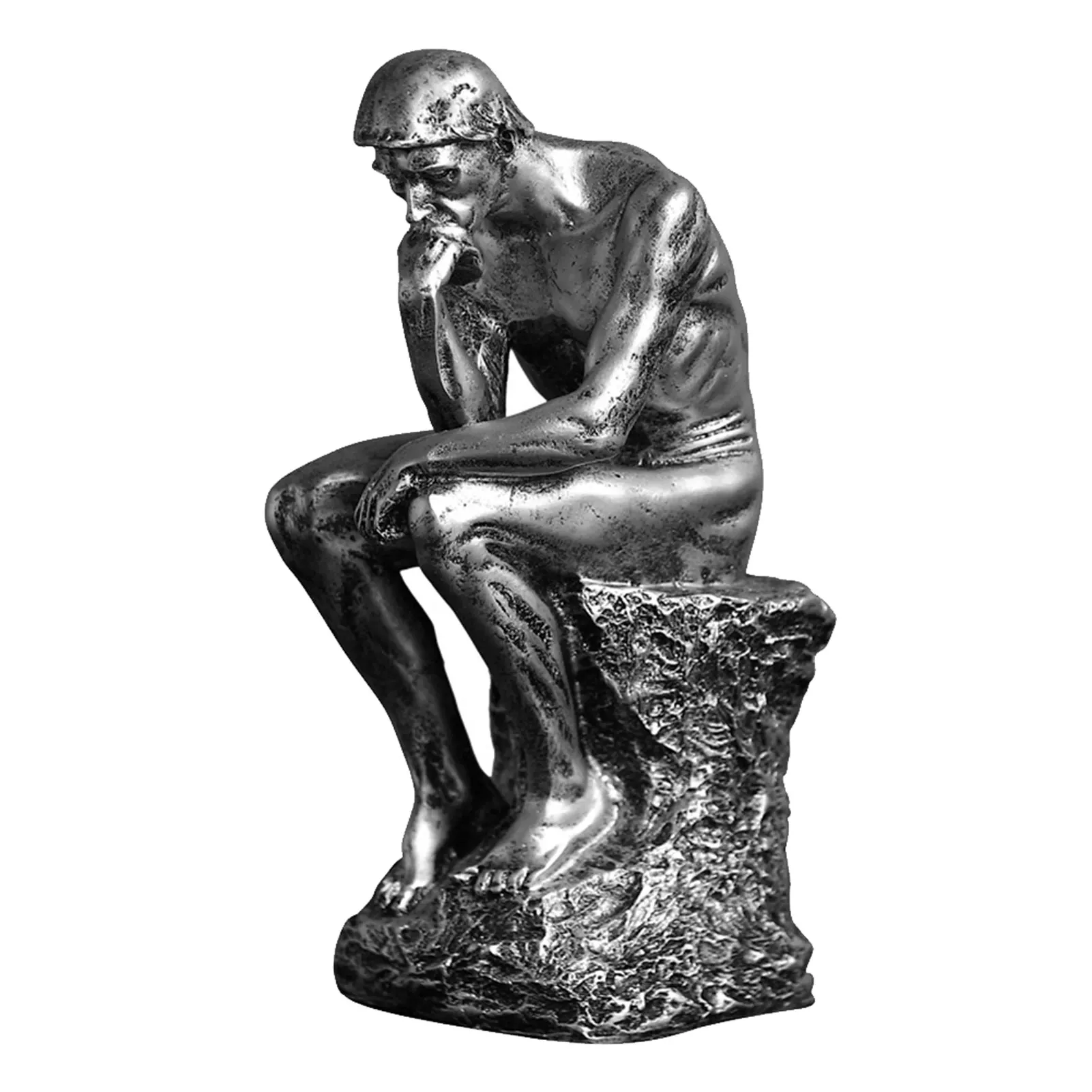 

Статуэтка-истончик из смолы для домашнего декора в гостиную, скульптура со стабильным мышлением для офиса, спальни, подарочное украшение для рабочего стола