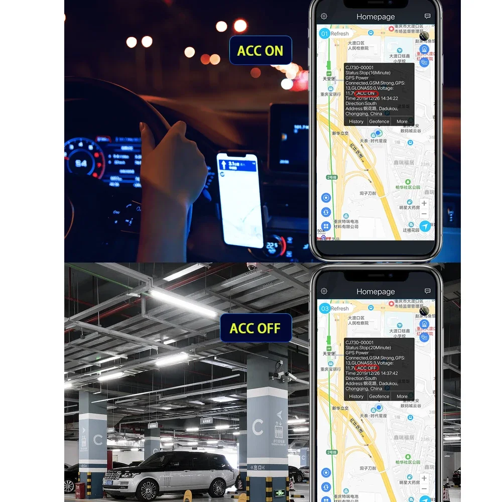 4G GPS Tracker Relay Car Motorcycle Bike Engine Cut Oil Tracking ACC Tow Call SMS Alarm SOS Voice Location Safety System APP gps tracker car tracker
