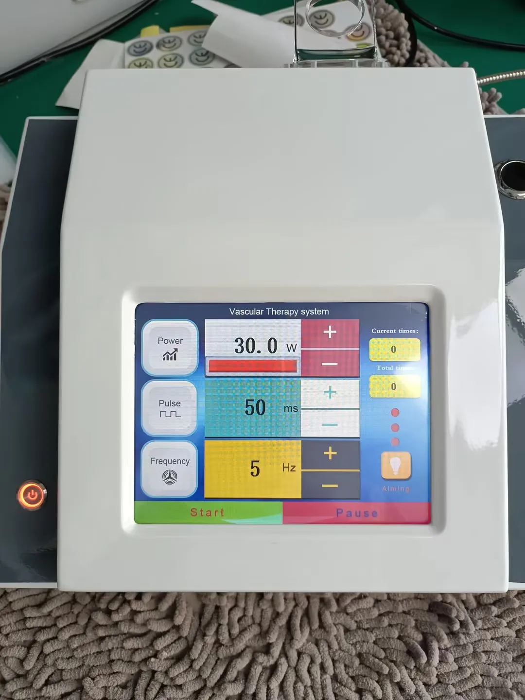NEO 5 in 1 980nm Diode Laser Vessel Removal Machine to remove spider veins 980 Vessels to remove nail fungus