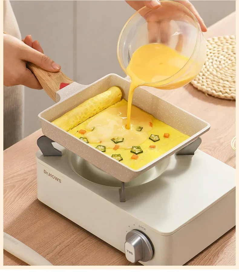 

Кухонная утварь для жарки, кухонная посуда, омлет для яиц, антипригарная газовая тамагояки, посуда для блинов