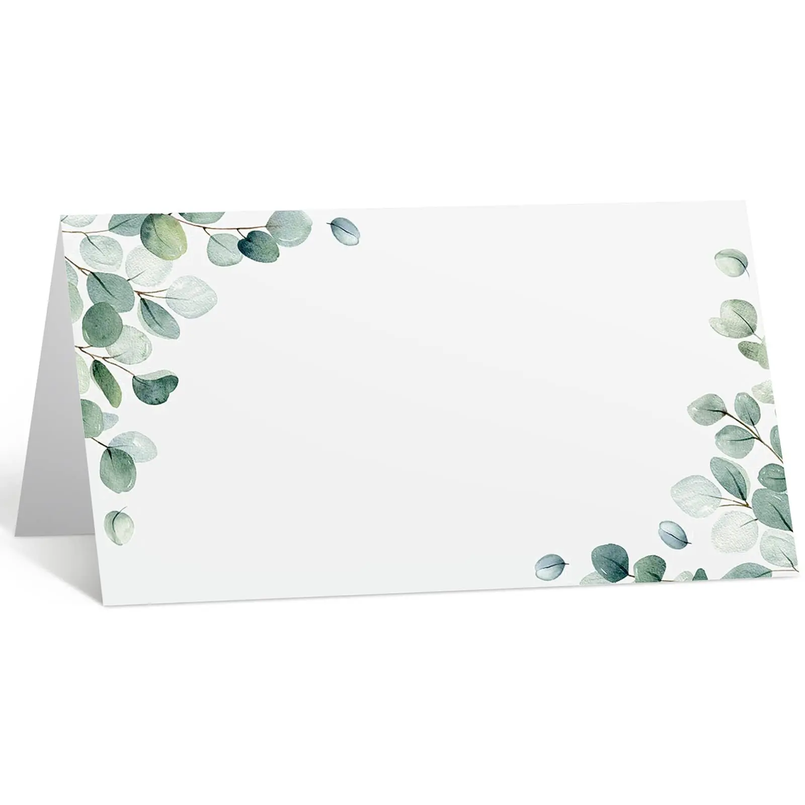 100pcs/pack Small White Blank Greeting Cards for Baby Born Wedding Invitation Wrap Supplies Gift Seat Name Cards