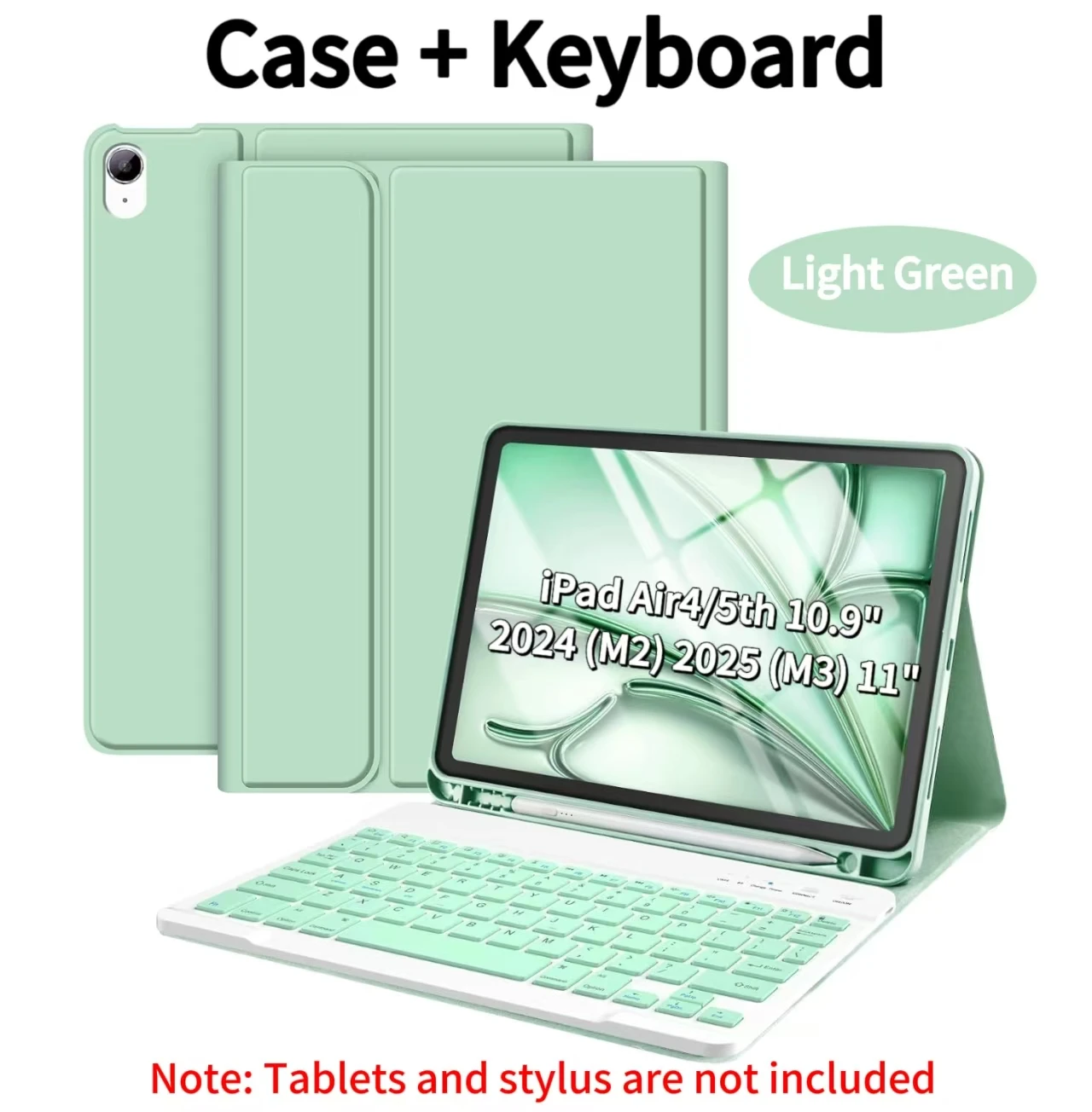 Bluetooth Keyboard Case & Protective Cover