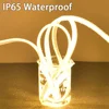 Led Strip Lights 220V High Brightness COB Led Strip IP65 Waterproof Adhesive Flexible Ribbon for Room Outdoor Garden Lighting 4