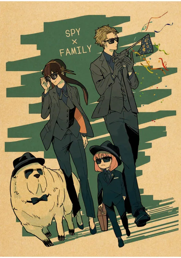 Spy Anime Fanart Print Anime Wall Art Poster Digital Art -  Hong Kong