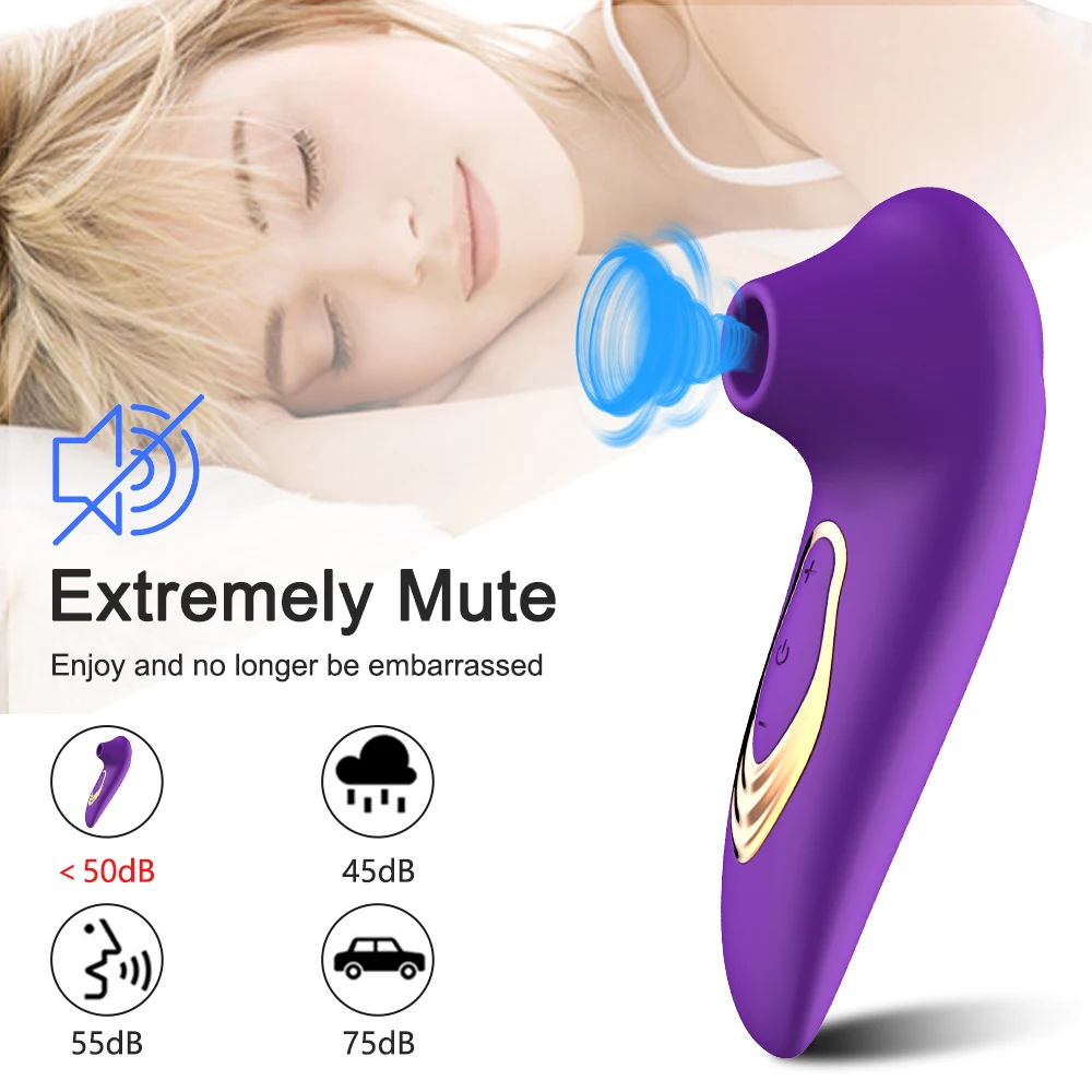 Powerful Clit Sucker Vibrator Clitoris Nipple Sucking Tongue Vibrating Oral Licking Vagina Female Sex Toys Adult Women Tongue Masturbator Vaginal Vibrators