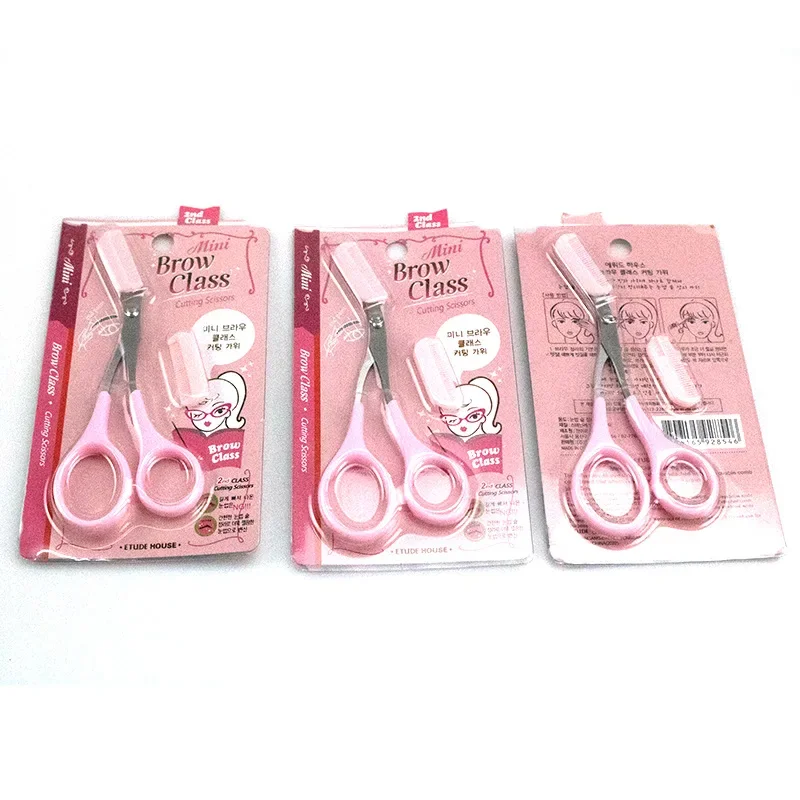 Eyebrow Trimmer Scissor Beauty Products for Women Eyebrow Scissors with Comb Stainless Steel Makeup Tools Beauty Scissors