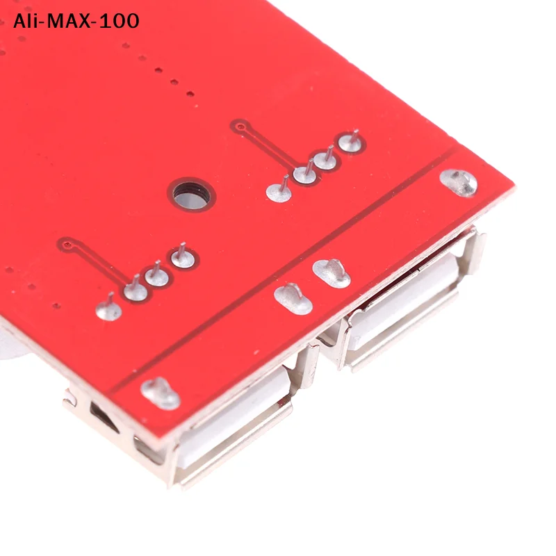 【Rw】1Pc DC3A 전압 조절 전원 모듈 이중 USB 충전 DC-DC 스텝다운 컨버터 9V 12V 24V 36V 5V3A 자동차 충전 태양광