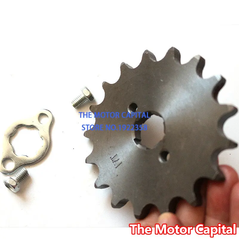 

Передняя Звездочка двигателя 520 17T Tooth 20 мм для квадроцикла внедорожника