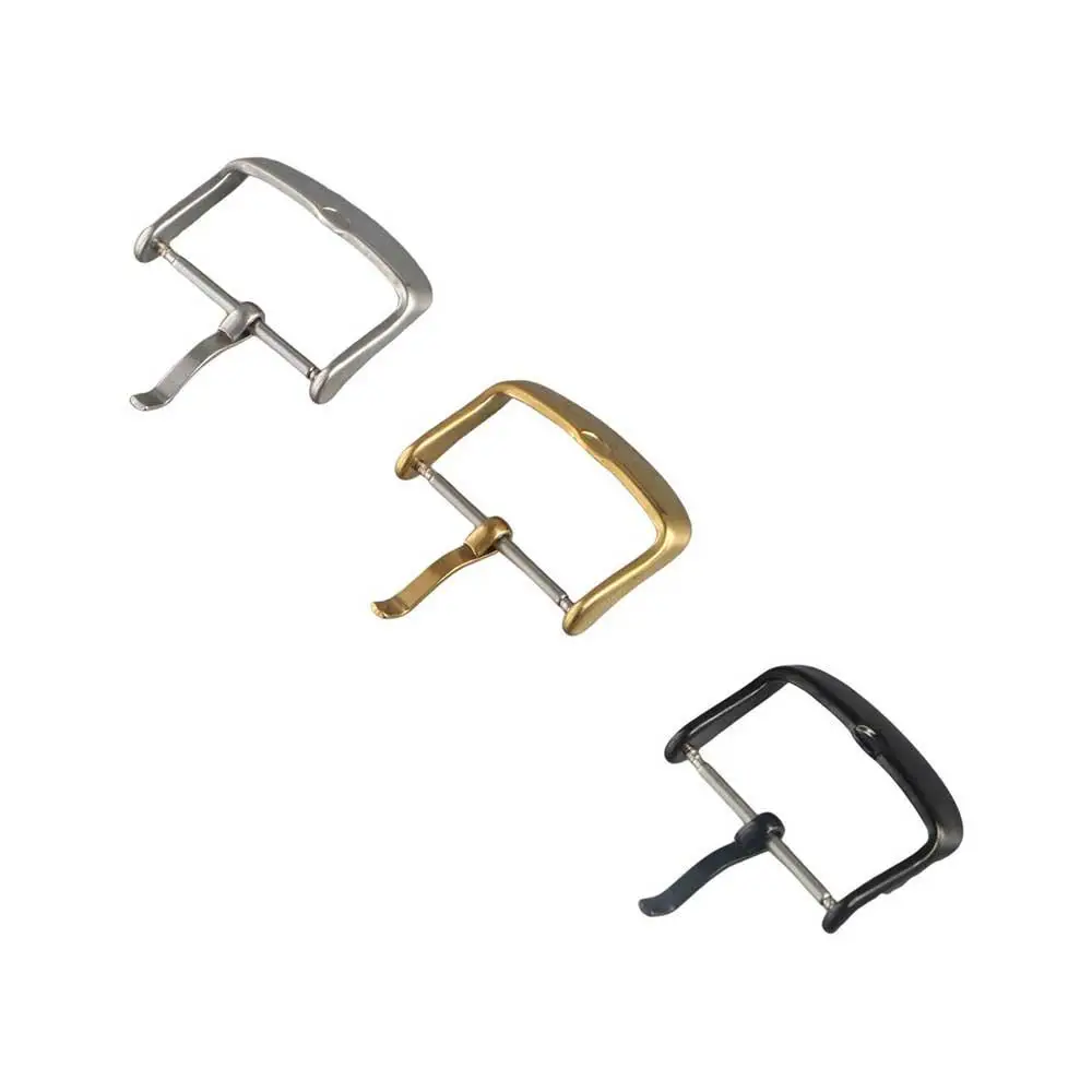 Solid Stainless Steel Watchband Buckle - Spare Watch Strap Clasp Accessory