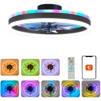 Smart RGB Starry Sky Ceiling Fan 1