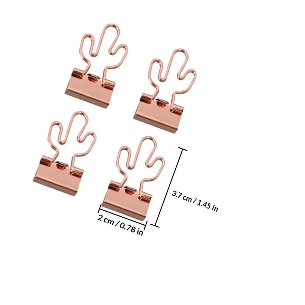 15Pcs 장 바인더 클립 파일 정리용 튼튼한 사무용품 메모 봉투 종이 클립 홀더 책상 정리