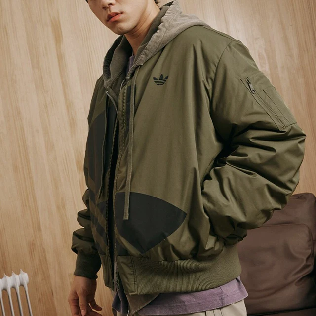Adidas Originals Veste décontractée unisexe rétro coupe ample JL8381 1