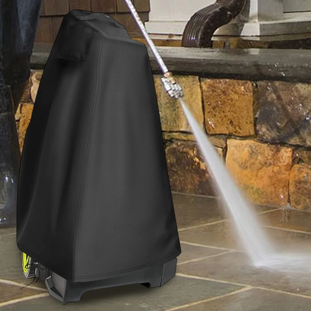 Copertura Resistente Per Idropulitrice - Nera In Poliestere Impermeabile 48 Pollici
