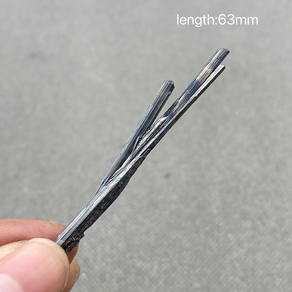 100% Natural rare Stibnite mineral specimen stones and crystals healing crystals quartz gemstones from China free shipping