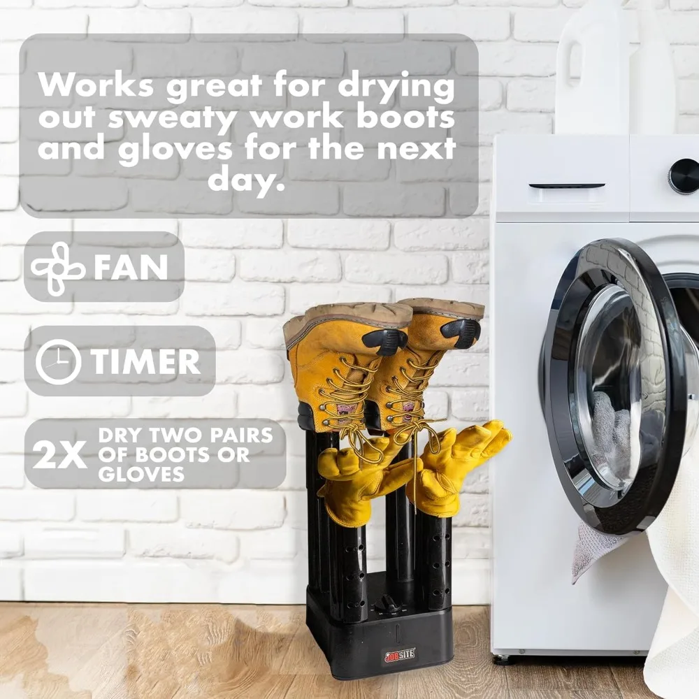 Mighty Dry Boot Dryer & Over Vent Glove Dryer Bundle, Shoe Dryers 6