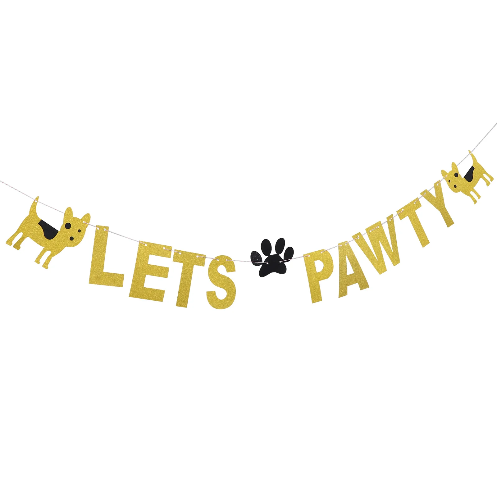 

Pet Theme Pull Flower Supplies Garland Banner Themed Paper Party Birthday Bunting
