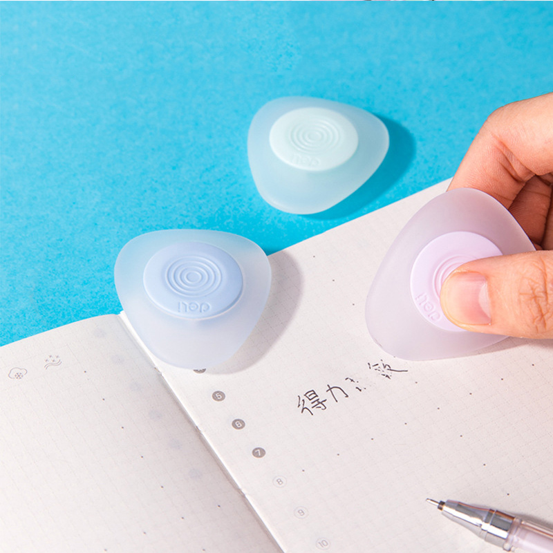1pcs Special Eraser for Erasable Gel Pen Cute Cartoon Oval Eraser School Office Supplies Kids Gift Kawaii Stationery