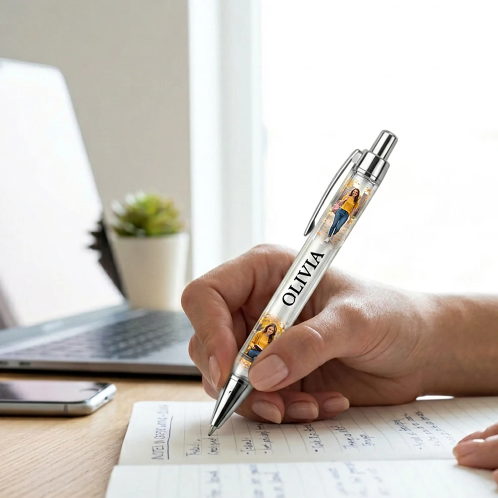 Customized Name Ballpoint Pen - Unique Gift for Friends, Ideal for Daily Writing, Office & School Stationery