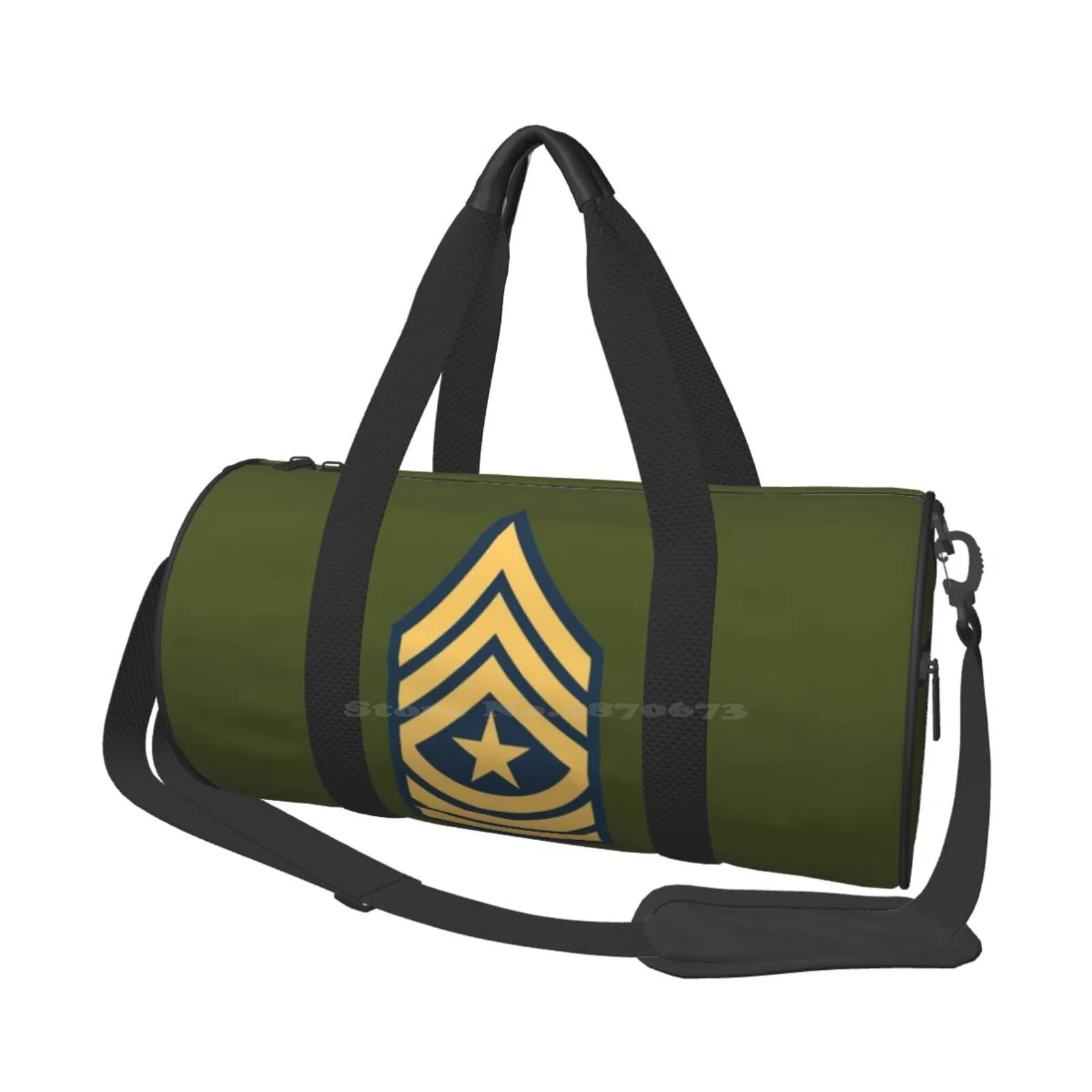 

United States Us Army Military Rank - Sergeant Major E9 Large-Capacity Shoulder Bag For Shopping Storage Outdoor Usa United