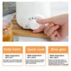 110V/220V Health Pot Office Porridge Cup Dormitory Mini Heat Water Cup Portable Bird's Nest Flower Tea Electric Stew Cup 500ML 3