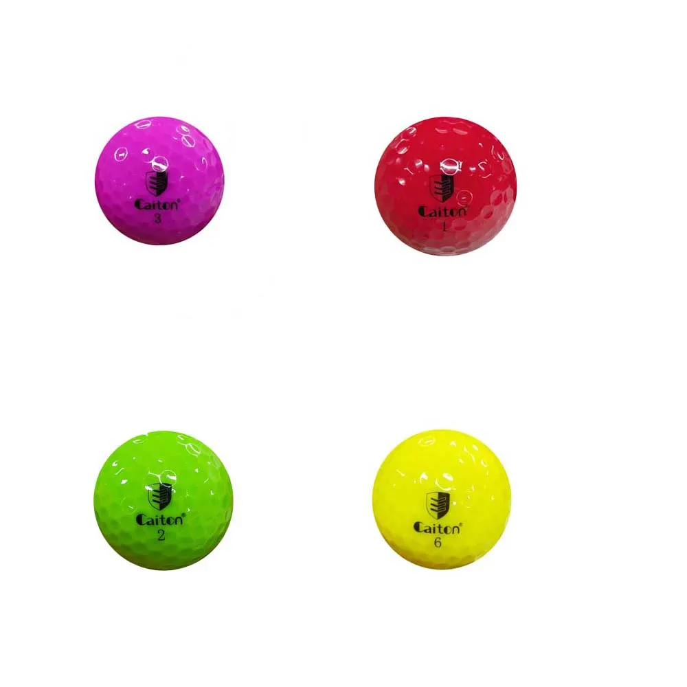 

1Pc Golf Ball High Impact Extreme Distance Two Layer Multi Color Special Ball Ultra Long Distance Golf Balls