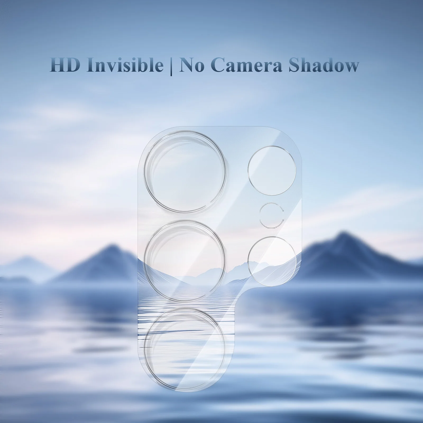 Lereach Tempered Glass Camera Lens Protector with Auto-Adhesive Feature