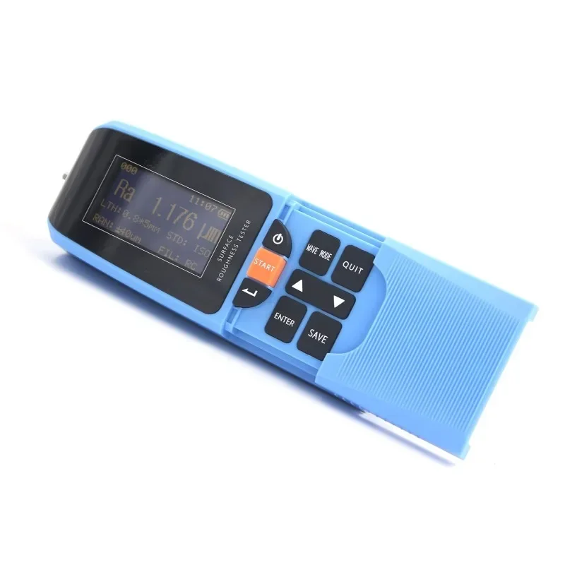 Surface Roughness Gauge Portable Digital Roughness Tester Machine with 32G Micro SD Card Multi-Parameter Measurement Capability
