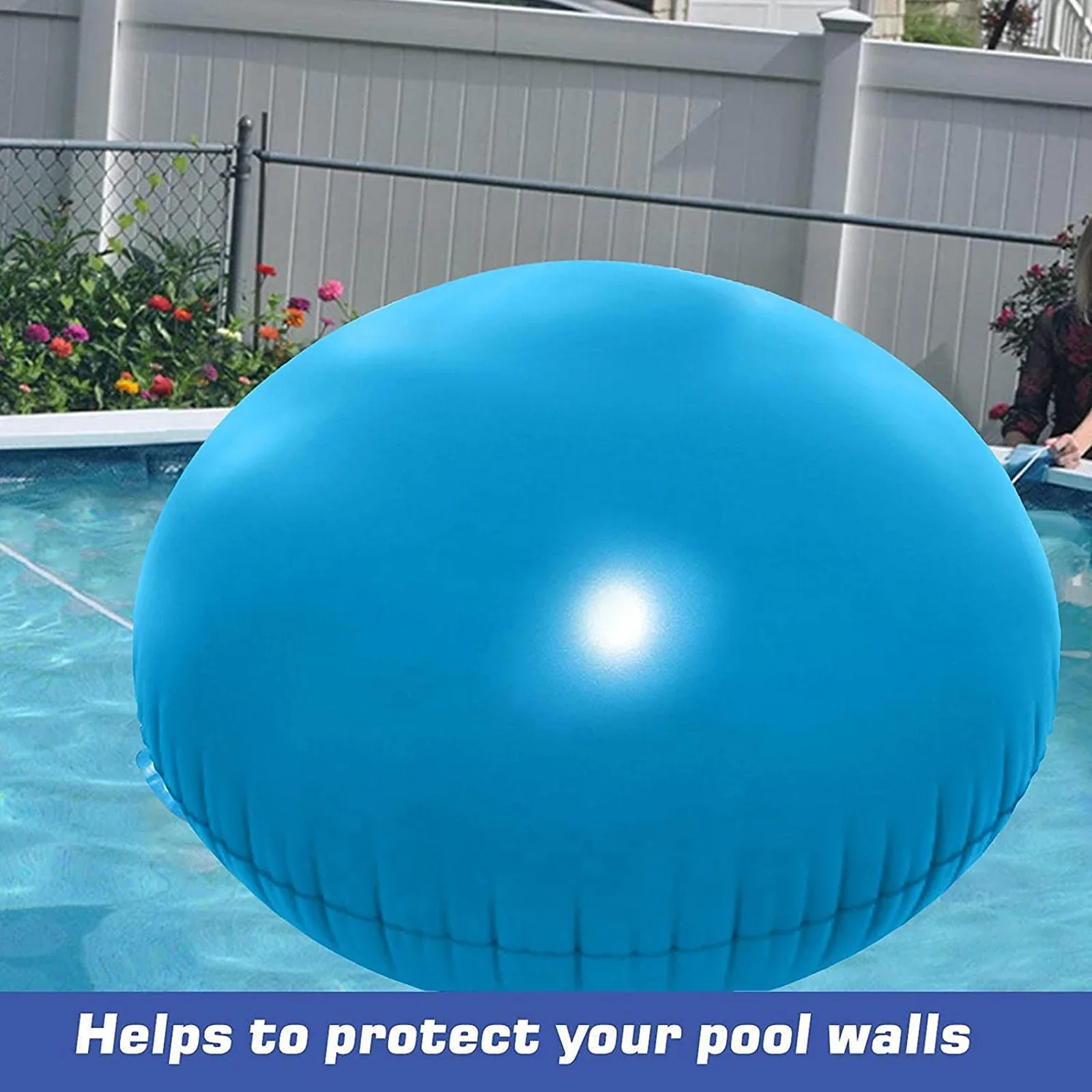 Durable Air Pool Pillow PVC Pool Cover Air Pillow Durable Winterizing Cover Cold Resistant for Above Ground Pools Swimming Pool Cover