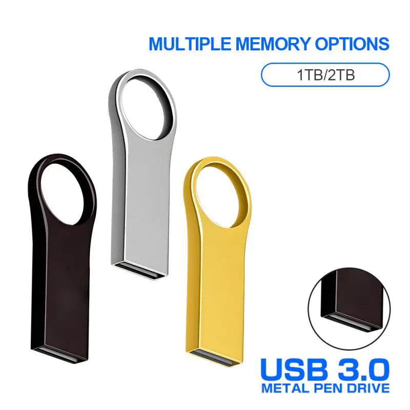 

Metal USB 3.0 Flash Drive Memory 2TB 1TB 512GB 256GB Waterproof OTG Pen Drive 128GB USB Device High Speed Flash Memory Disk