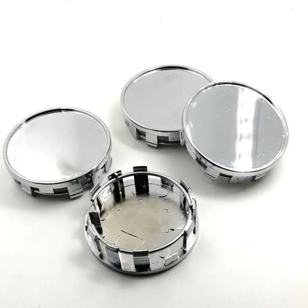 Universal Wheel Center Caps Outer 54MM Inner 50MM Rim Hub Caps ABS Wheel Badge Covers Auto Accessories 4Pcs