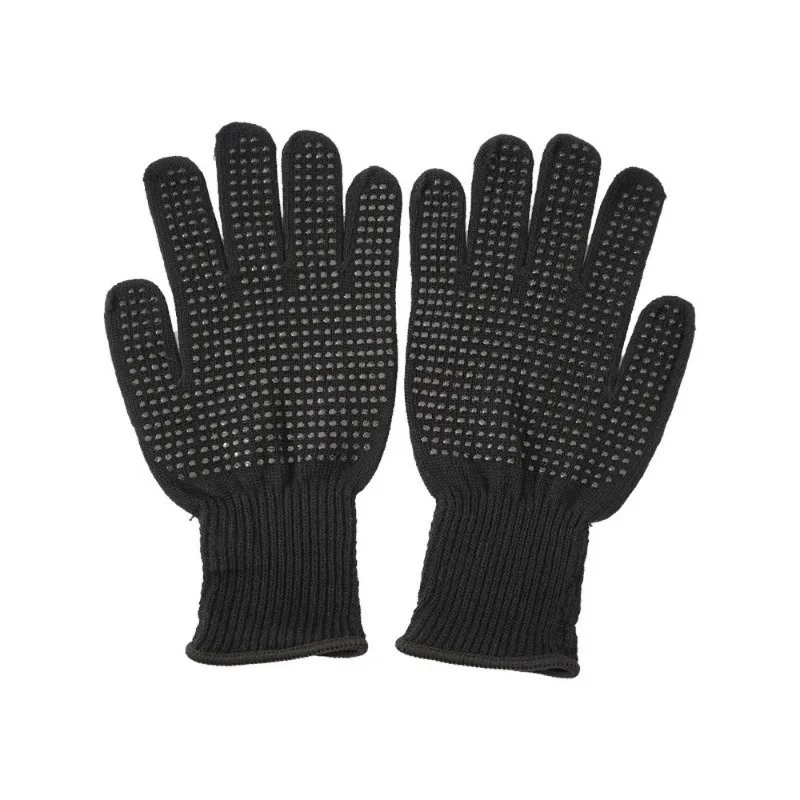 Hair Styling Tool Double-sided Hair Straightener Curling Tong Hairdressing Heat Resistant Finger Gloves Hair Salon Tools