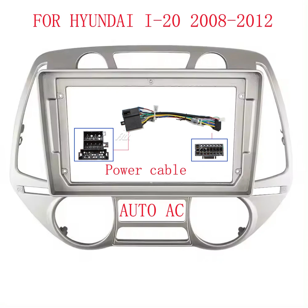 WQLSK ڵ þ  ̺,  i20 2008-2012 , ȵ̵  ũ    г ŰƮ, 2 DIN, 9 ġ