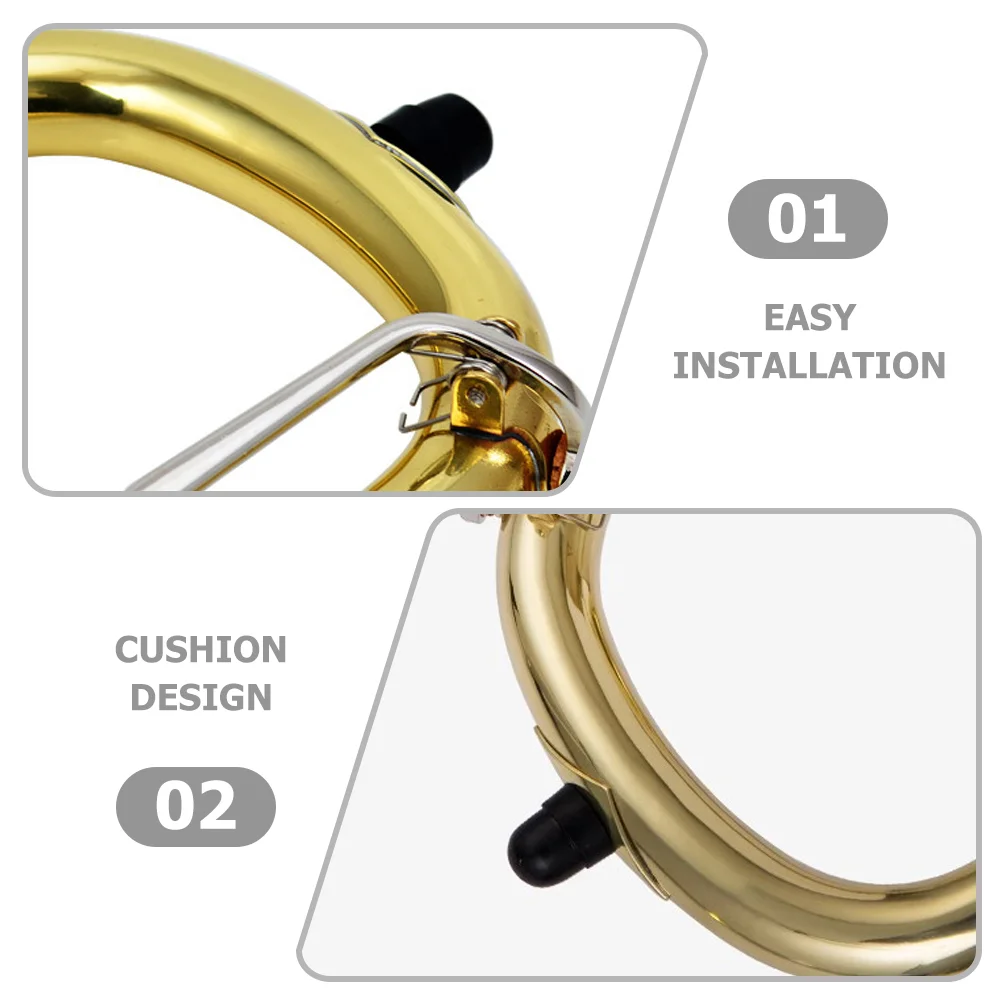 5pcs Trombone Trombone Rubber Feet Rubber End Caps Foot Covers Repair Tools Cleaning Maintenance Compatibility Accessories