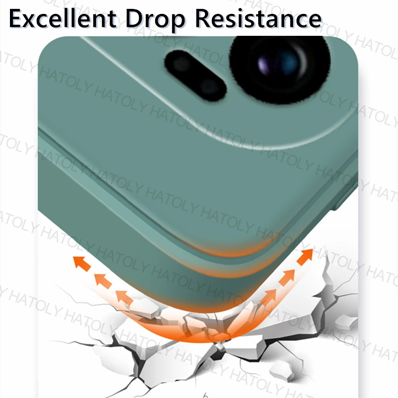 Premium Liquid Silicone TPU Phone Case - Soft Touch Original Cover