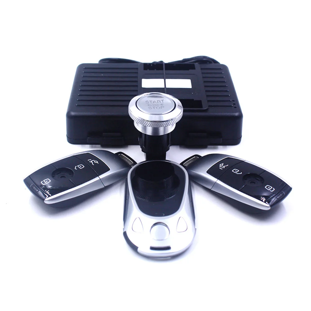 Car Engine Remote Start Stop Push Start Stop Keyless Entry Module For Mercedes Benz Cla 2014