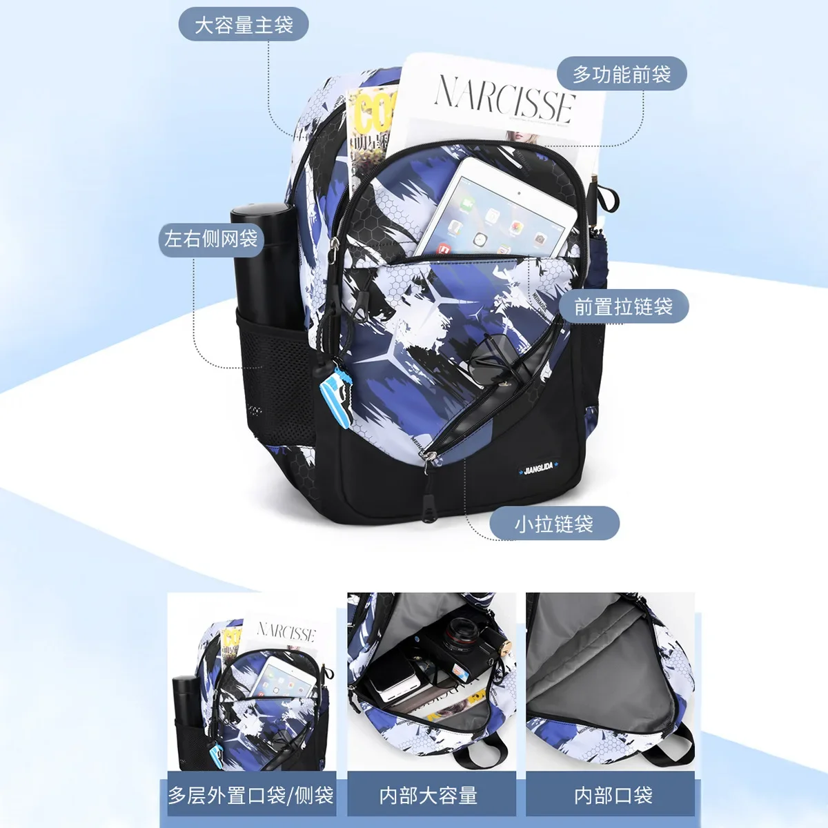 2024 Waterproof Children school Backpack School Bags Boys kids Schoolbag primary School backpack Kids Book Bag mochila1-6 garde 6