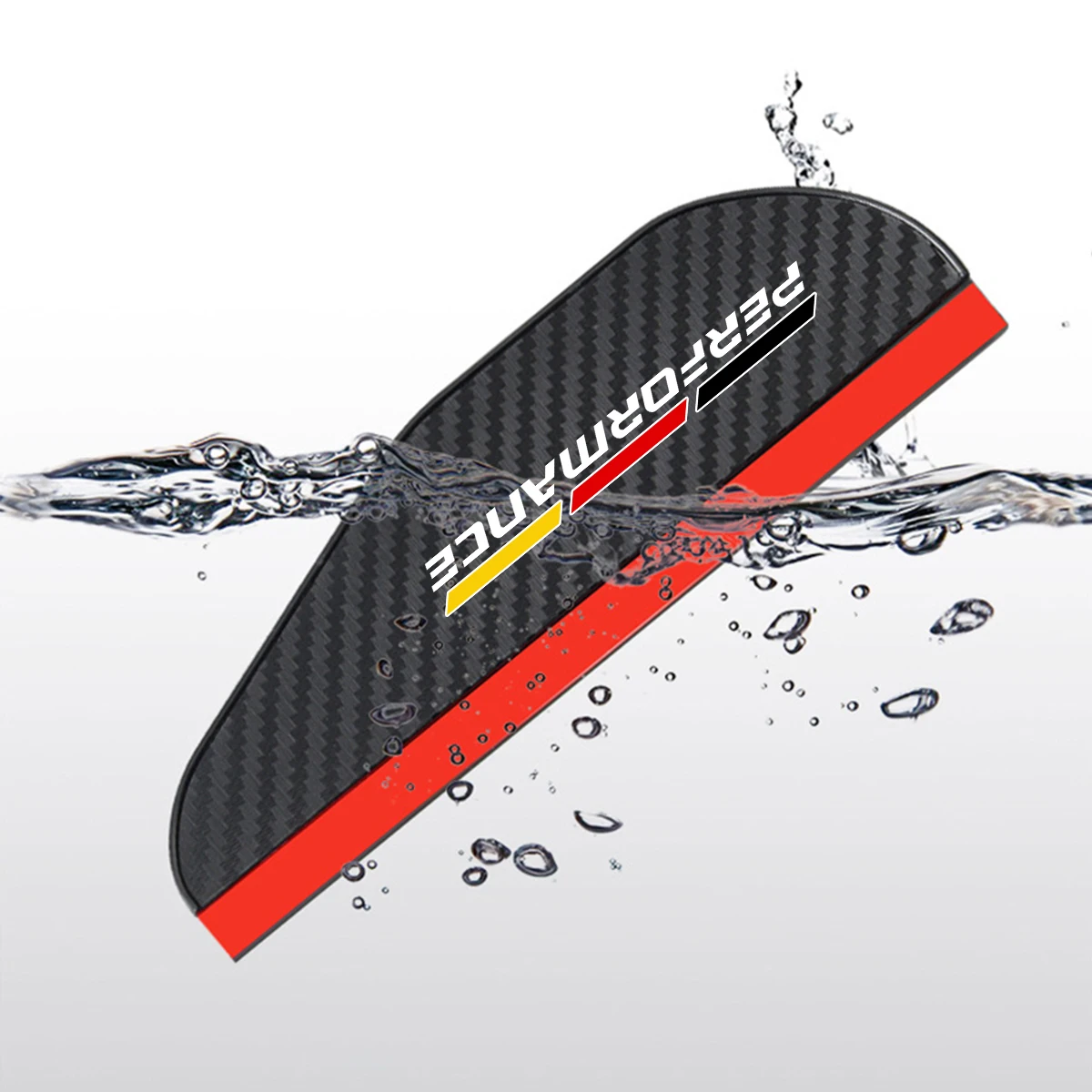 Car Rearview Mirror Rain Eyebrow Carbon Fiber Sun Visor 2pcs for BMW F30 F10 G30 G01 F15 X1 X3 X5 3 5 series