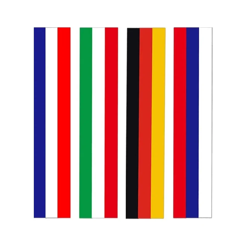Italian Flag Steering Wheel Sticker - Premium Auto Tuning Accessory