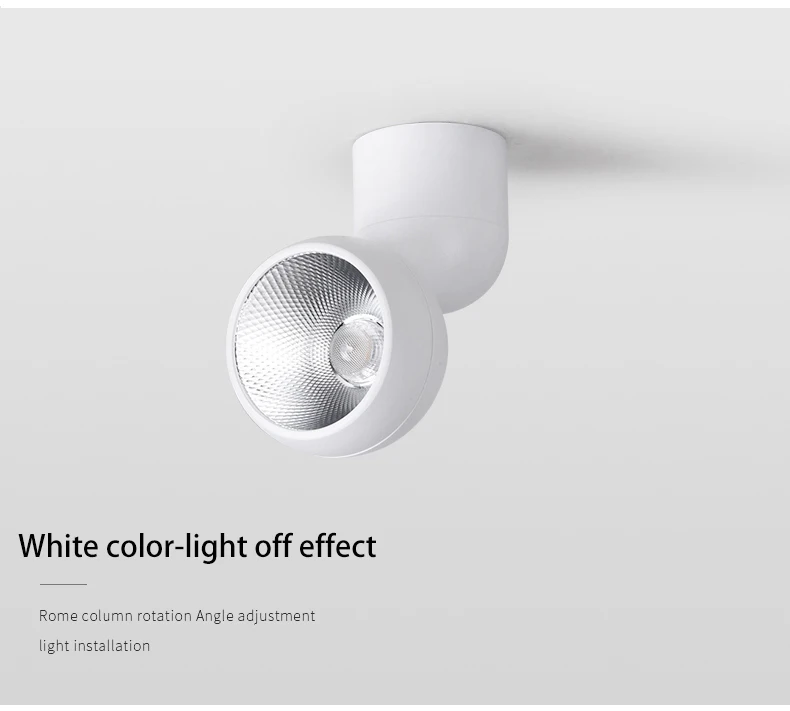 Installation spot LED plafond