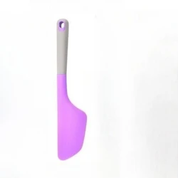 Premium Heat - Resistant Silicone Spatulas - Non - Stick & Flexible for Baking, Mixing, and Scraping (Purple)